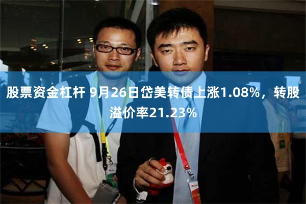 股票资金杠杆 9月26日岱美转债上涨1.08%，转股溢价率21.23%